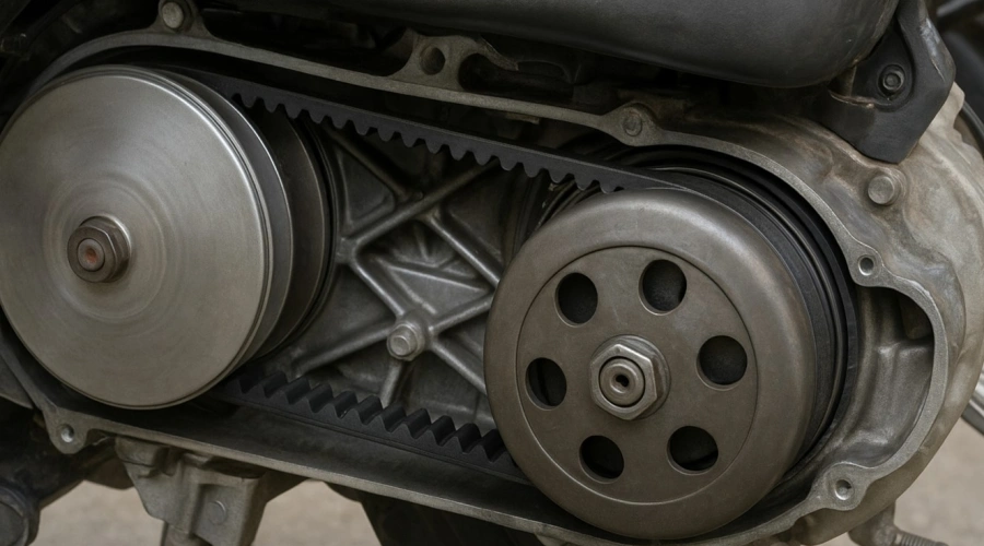 Jangan Sampai Mogok, Tanda V-Belt Motor Matic Harus Diganti